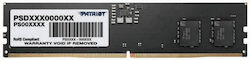 Patriot Signature 8GB DDR5 RAM με Ταχύτητα 5600 για Desktop