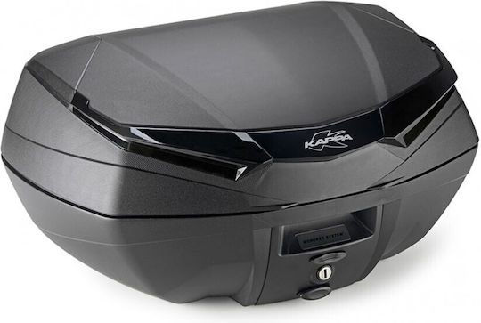 Kappa Moto Monolock Motorcycle Top Case 49lt Black