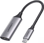 Ugreen Konverter Thunderbolt 3 männlich zu HDMI weiblich Schwarz (70444)