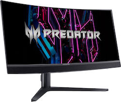 Acer Predator X34 V Ultrawide OLED HDR Curbat Monitor de jocuri 34" QHD 3440x1440 175Hz cu Timp de Răspuns 0.01ms GTG