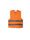 Cerva Men's Safety Vest with Reflective Film Orange