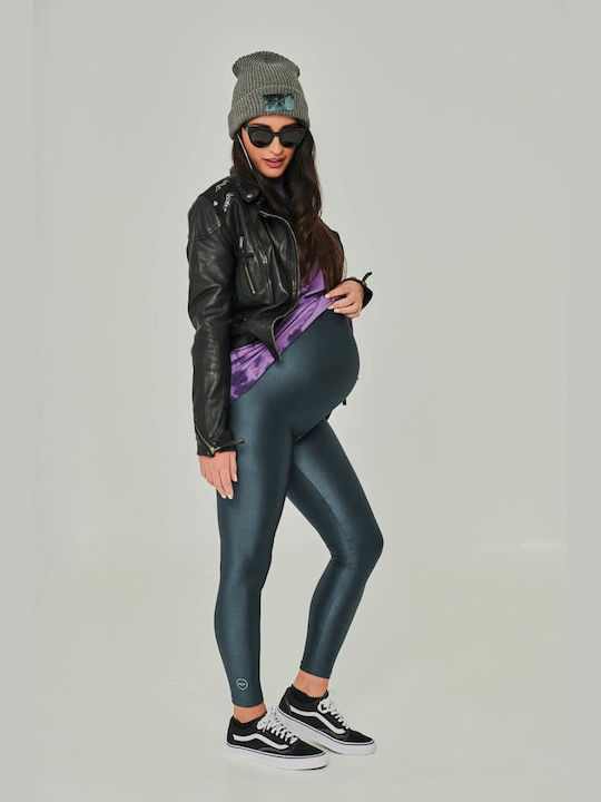 PCP Jacqueline Maternity Leggings Charcoal.