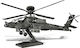 Piececool Jucărie de Construcție din Metal Elicopter Ah-64 Apache