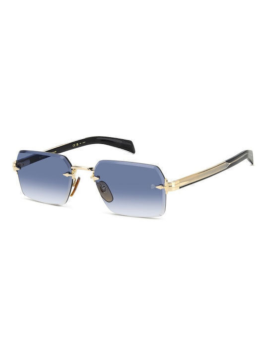 David Beckham Db Unisex Γυαλιά Ηλίου με Χρυσό Μ...