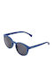 Cairn Unisex Sunglasses with Navy Blue Plastic Frame and Black Lens LWMANDY05TU