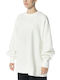 Jordan Women's Athletic Fleece Blouse Long Sleeve Beige