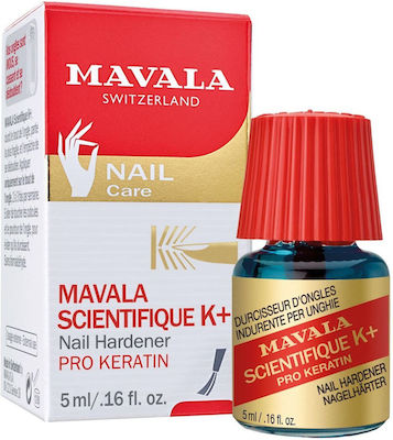 Mavala Switzerland Scientifique K+ Nail Hardener with Keratin with Brush 5ml