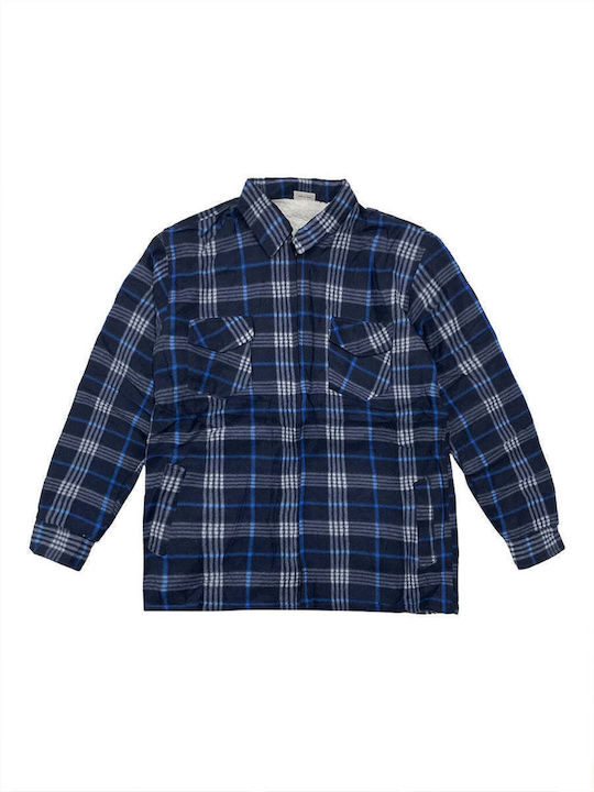 Ustyle Ανδρική Ζακέτα Fleece Μπλε