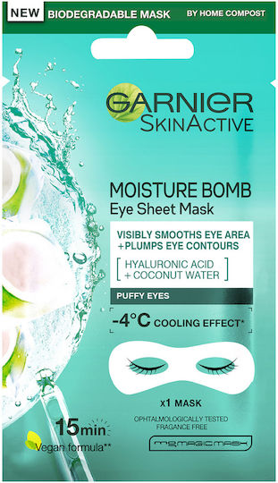 Garnier Bomb Sheet Μάσκα για Ενυδάτωση 6gr