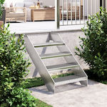 vidaXL Aluminum Staircase 60cm