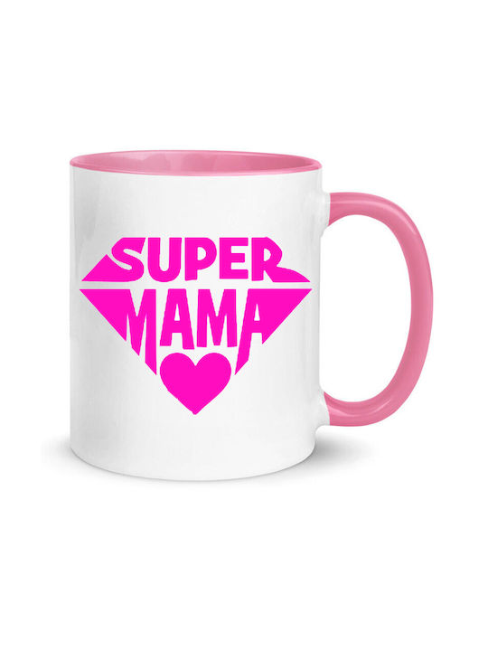 Super Mug Ceramic White 330ml 1pcs