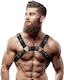 Fetish Submissive Harness Black