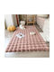My Home Luxury Anti-slip Rug Rectangular Shaggy Pink