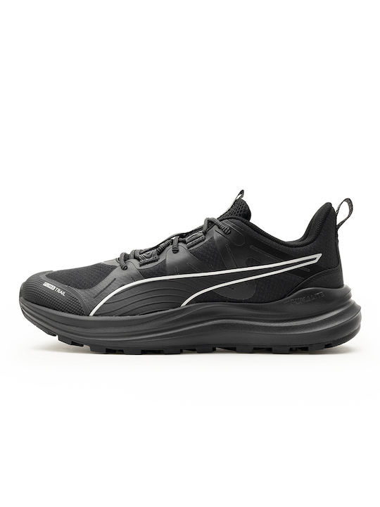 Puma Reflect Lite Herren Sportschuhe Trail Running Schwarz