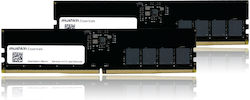 Mushkin Essentials 64GB DDR5 RAM with 2 Modules (2x32GB) and 4800 Speed for Desktop