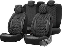 Auto Gs Car Seat Cover Set 11pcs Black