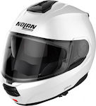 Nolan Special Flip-Up Helmet with Sun Visor ECE 22.06 Puro White 15