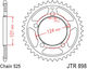 JT Sprockets Hinteres Ritzel für KTM HERZOG / Super DUKE