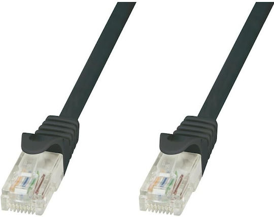Techly U/UTP Cat.6 Ethernet Network Cable 0.5m Black