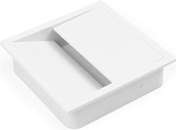 Emuca Desk Grommet White (5012512)