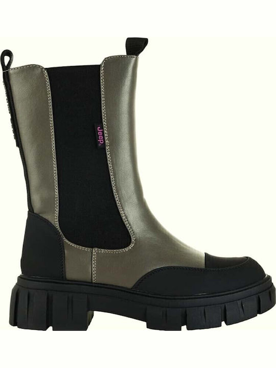 Women's Chelsea Boots Khaki
