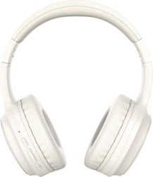 XO BE41 Ασύρματα Bluetooth Over Ear Ακουστικά Off-White