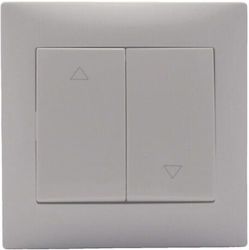 Redled Recessed Wall Switch Rolling Shutters Tw...