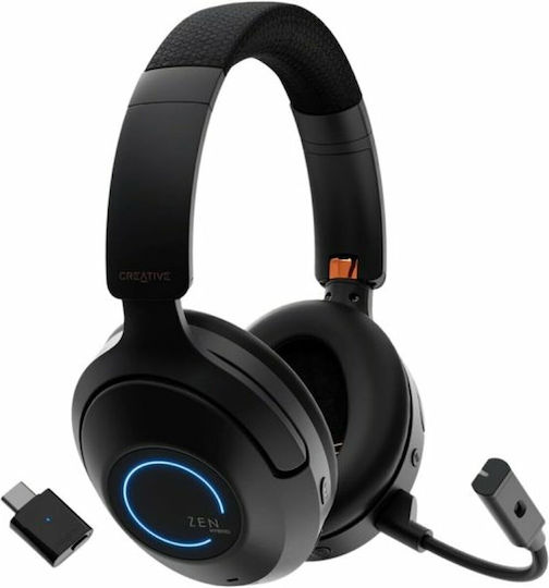 Creative Zen Hybrid Pro Classic Ασύρματα Over Ear Multimedia Ακουστικά με μικρόφωνο και σύνδεση USB-C / USB-A / Bluetooth