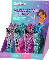 Martinelia Mermaid Tail Lip Balm Kinder Make-up Various Flavors (Verschiedene Designs) 1Stück