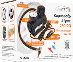 Cartech Autoreifenpumpe 250PSI mit Kabel