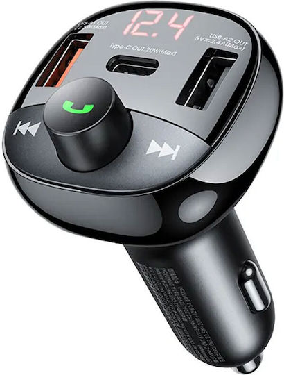 Remax FM Car Transmitter with Bluetooth