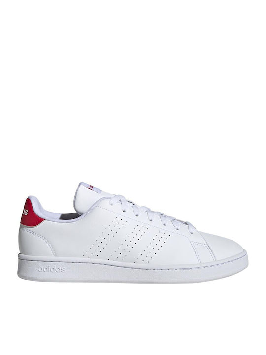 adidas Advantage Herren Sneakers White / Red