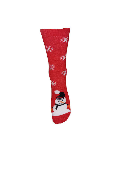 Join Women's Christmas Socks RED