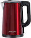 Sokany Kettle 2.5lt 1500W Red