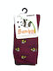 Walk Kids' Socks Burgundy