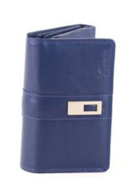 Large Leather Women's Wallet Classic Purple