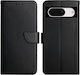 Mad Mask Wallet Piele Negru (Google Pixel 8)