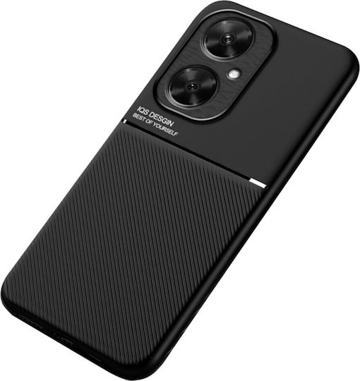 Mad Mask Inner Edge Back Cover Σιλικόνης Μαύρο (Huawei Nova 11i)