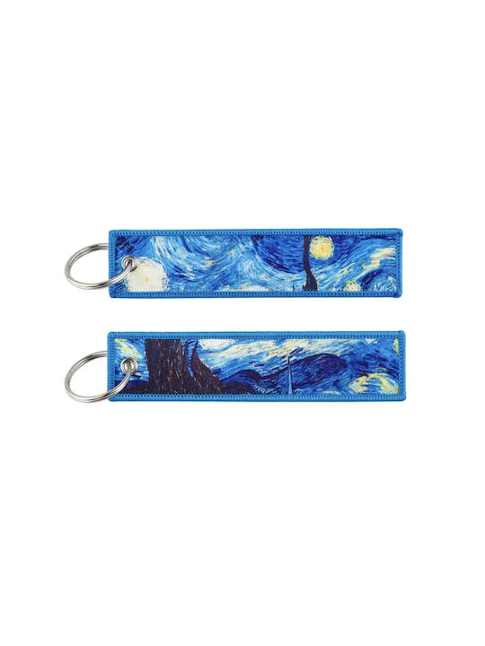 Molf's Keychain Fabric Blue