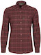 Pinewood Women's Checked Long Sleeve Shirt Burgundy