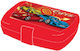 Next Cars Plastik Kinder Lebensmittelbehälter Disney Autos Rot 15 x 10 x 4cm