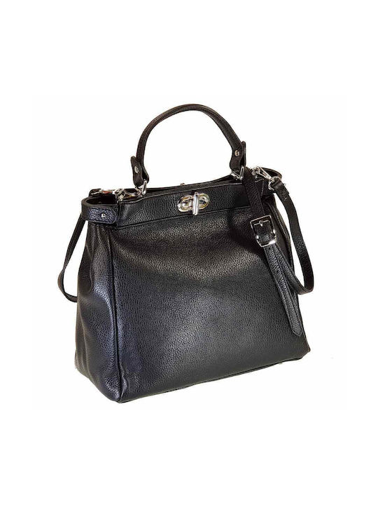 AC Leather Women's Bag Shoulder Black