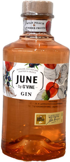 June Gin Peach & Summer Fruits Gin 37.5% 700ml