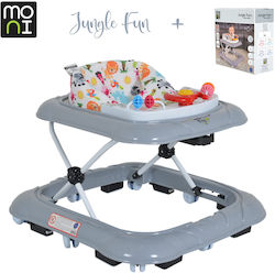 Moni Jungle Fun Baby Walker Gray