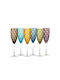 Pols Potten Set of Glasses Champagne made of Glass Stemmed 6pcs