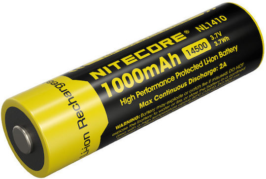 NiteCore Презареждаща батерия 14500 Li-ion 1000mAh 1бр