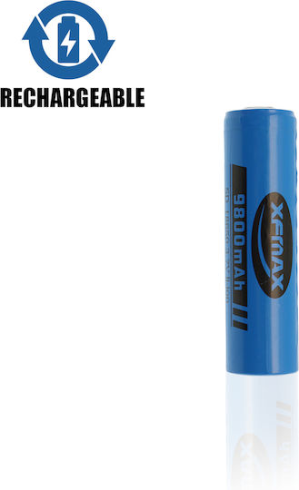 Xfmax Rechargable Battery 18650 1800mAh 3.7V 1pcs