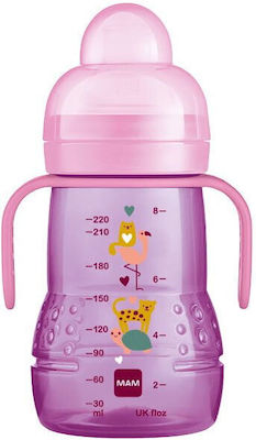 Mam Better Together Educational Sippy Cup Plastic with Handles Purple for 4m+m+ 220ml