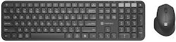 Natec Octopus 2 Wireless Keyboard & Mouse Set English US