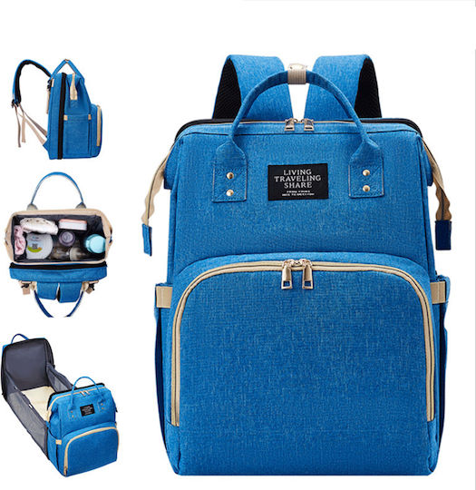 Queen Mother Diaper Bag Blue